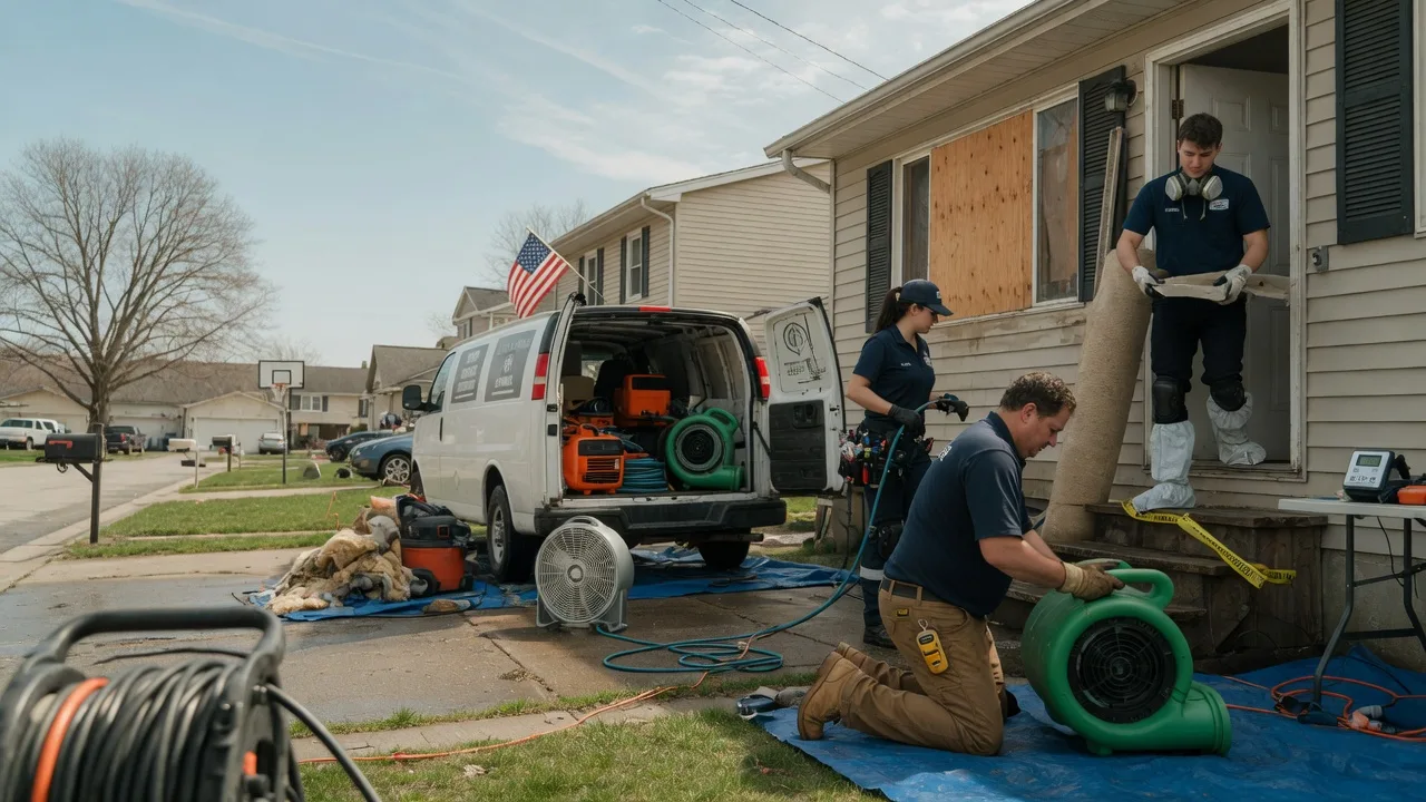 Water Damage Restoration in Madera, PA near me